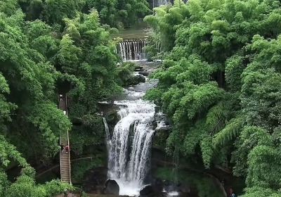 Colorful Waterfall