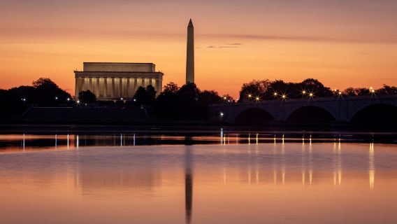 華盛頓+白宮+華盛頓紀念碑+國家廣場+美國國家美術館+國會山莊