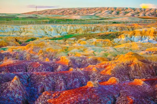 Sunrise Sightseeing in Burqin