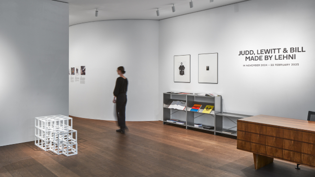《賈德、勒維特和比爾》由 Lehni 製作合作展 | 蘇黎世
