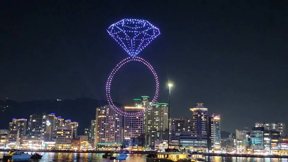 Gwangalli M Drone Light Show | Busan