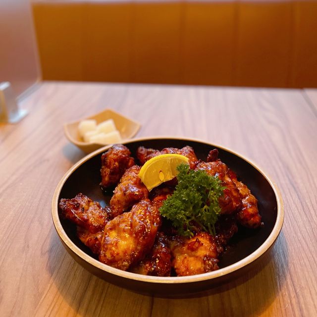 人氣韓式烤雞