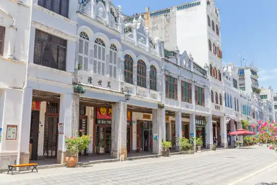 鄰近騎樓老街的酒店