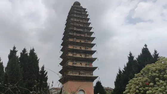 洋縣開明寺唐舍利塔