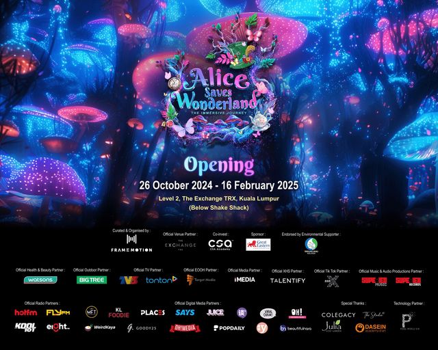 Alice Saves Wonderland: The Immersive Journey | Kuala Lumpur