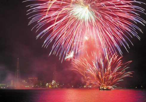Takehara Summer Festival Fireworks Display | Takehara