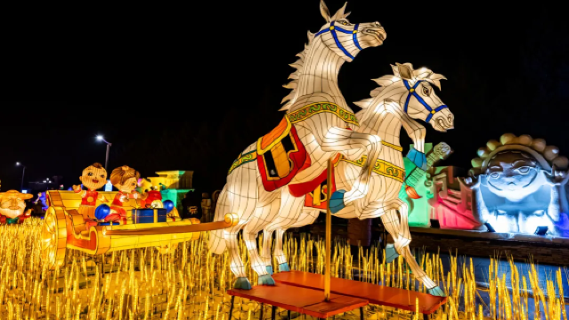 Zhang Fei Temple Year of the Horse Lantern Festival