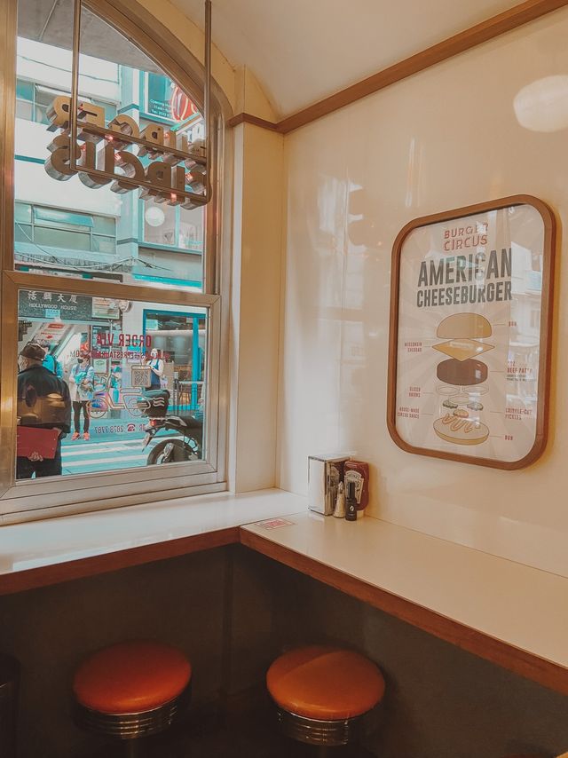 香港 中環美食 美式復古快餐店 超好拍