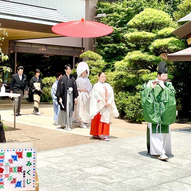 東京大神宮の神前式