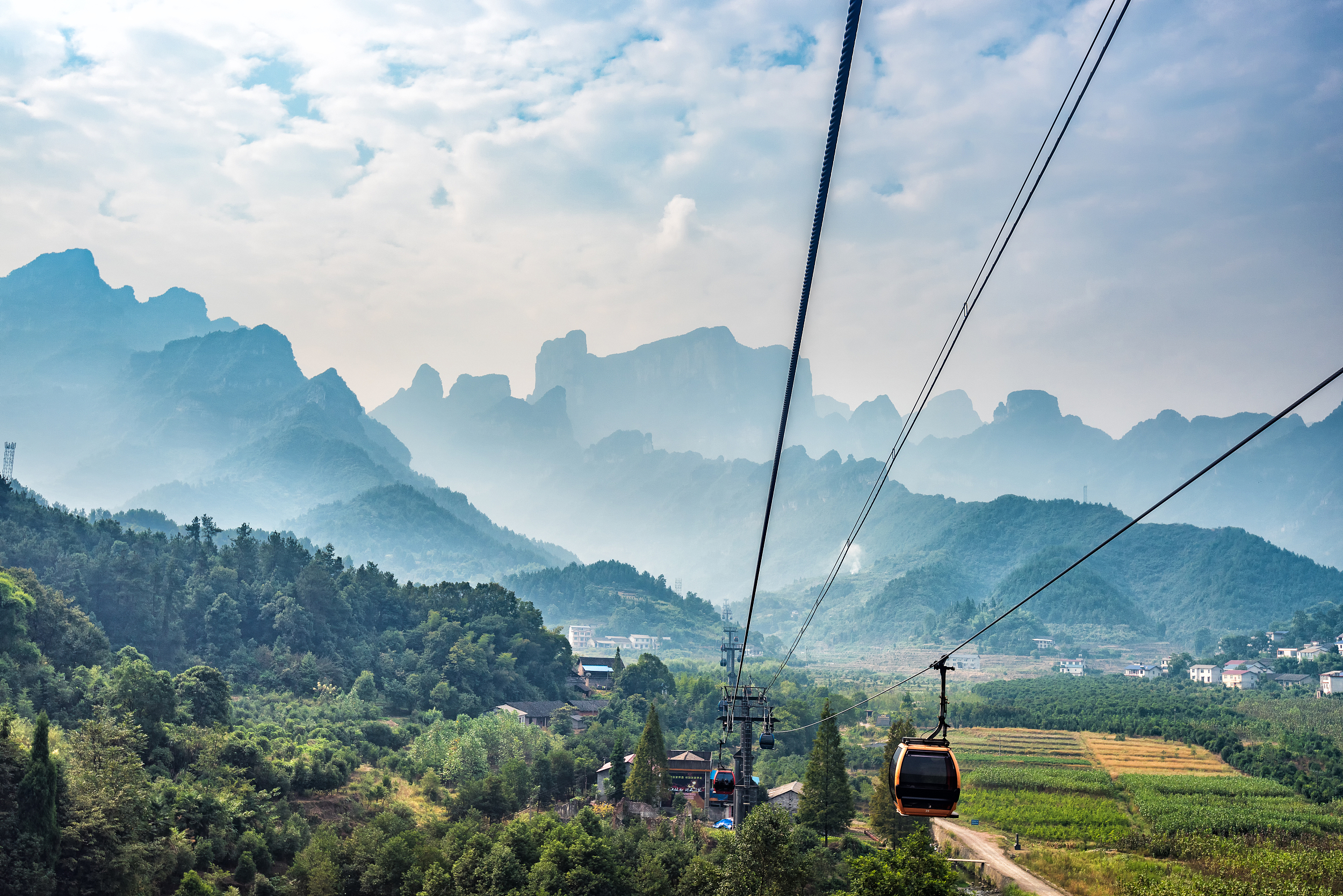 Tianmen Mountain Cablecar