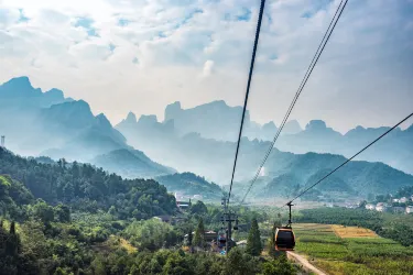 Tianmen Mountain Cablecar