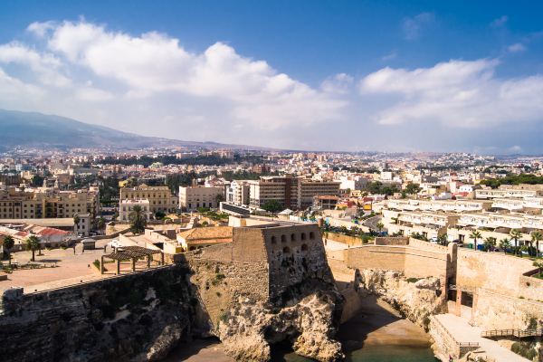 Granada to Melilla flight