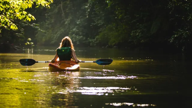 Kayak au Costa Rica