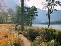 Mountain by the lake adventure 