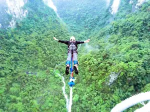 Zhangjiajie Grand Canyon Bungy Jump