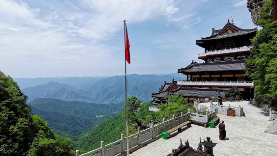 Main Shrine Hall, Nangong Mountain