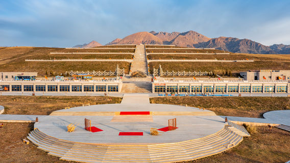 Command Platform at Sayram Lake