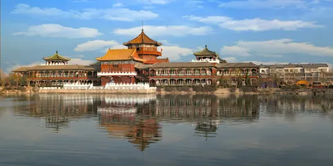 萬歲山武俠城門票(贈送翰園碑林 + 城牆景區 + 鐵塔公園門票)(3日內不限次數入園)成人票
