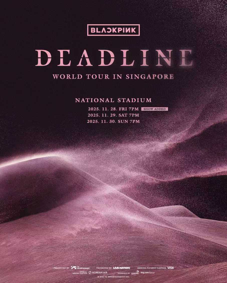 BLACKPINK WORLD TOUR <DEADLINE> IN SINGAPORE | National Stadium