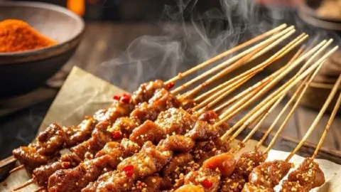 Wood Flame Barbecue in 주자이거우