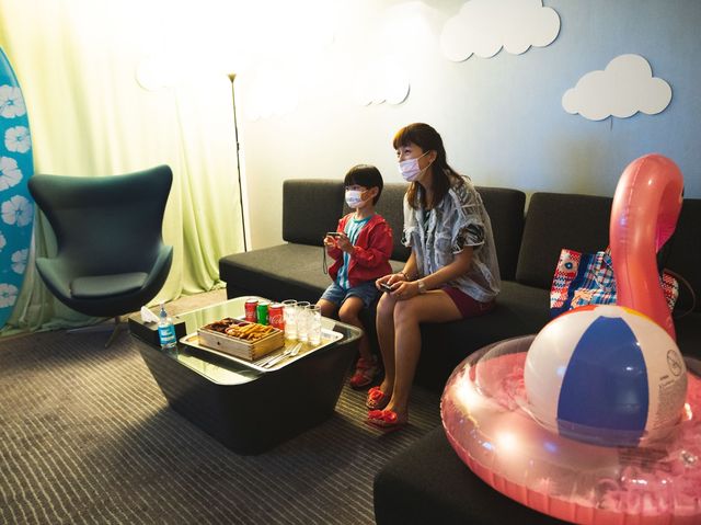 可以打機嘅staycation