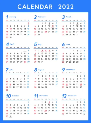 22年 日本の祝日 休みカレンダー トリップドットコム