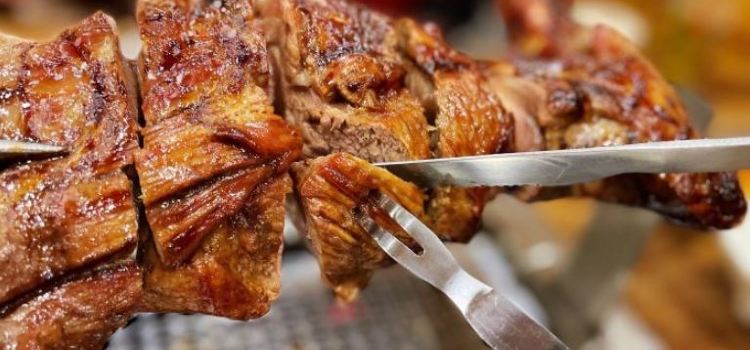Halal·Dong La black charcoal Roast Lamb Leg (Shitong·guoji branch)
