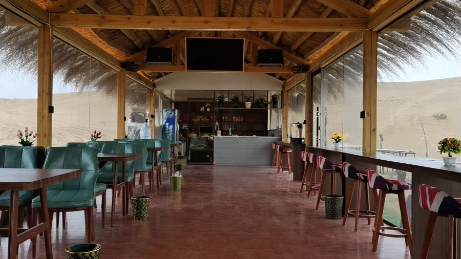 阿拉善左旗腾格里沙漠北栈营地·餐厅