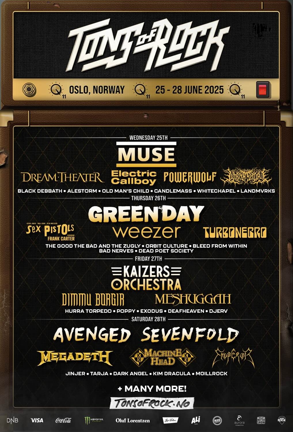Tons of Rock 2025 | Ekebergsletta