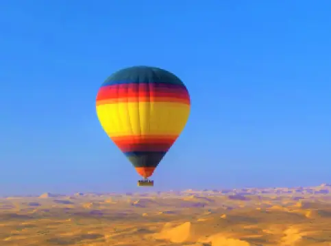 Dubai Desert Adventure Hot Air Balloon Experience
