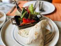Yummy lunch in Crowne 