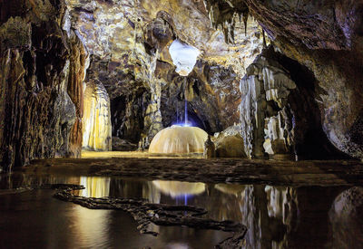 Underground Karst Cave Exploration