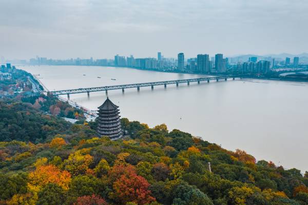 The Qiantang River Tidal Bore