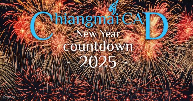 CHIANG MAI CAD NEW YEAR COUNTDOWN 2025 | Mae On