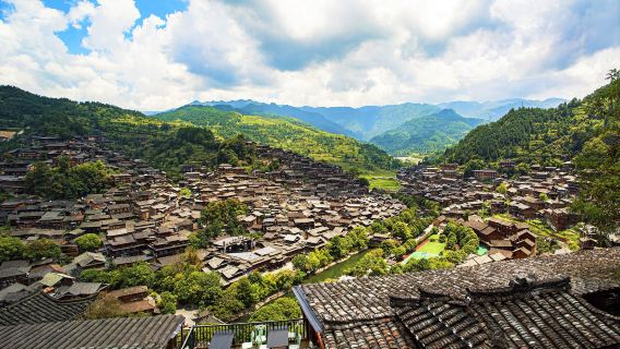 Xijiang Thousand Household Miao Village Scenic Area-Viewing Platform