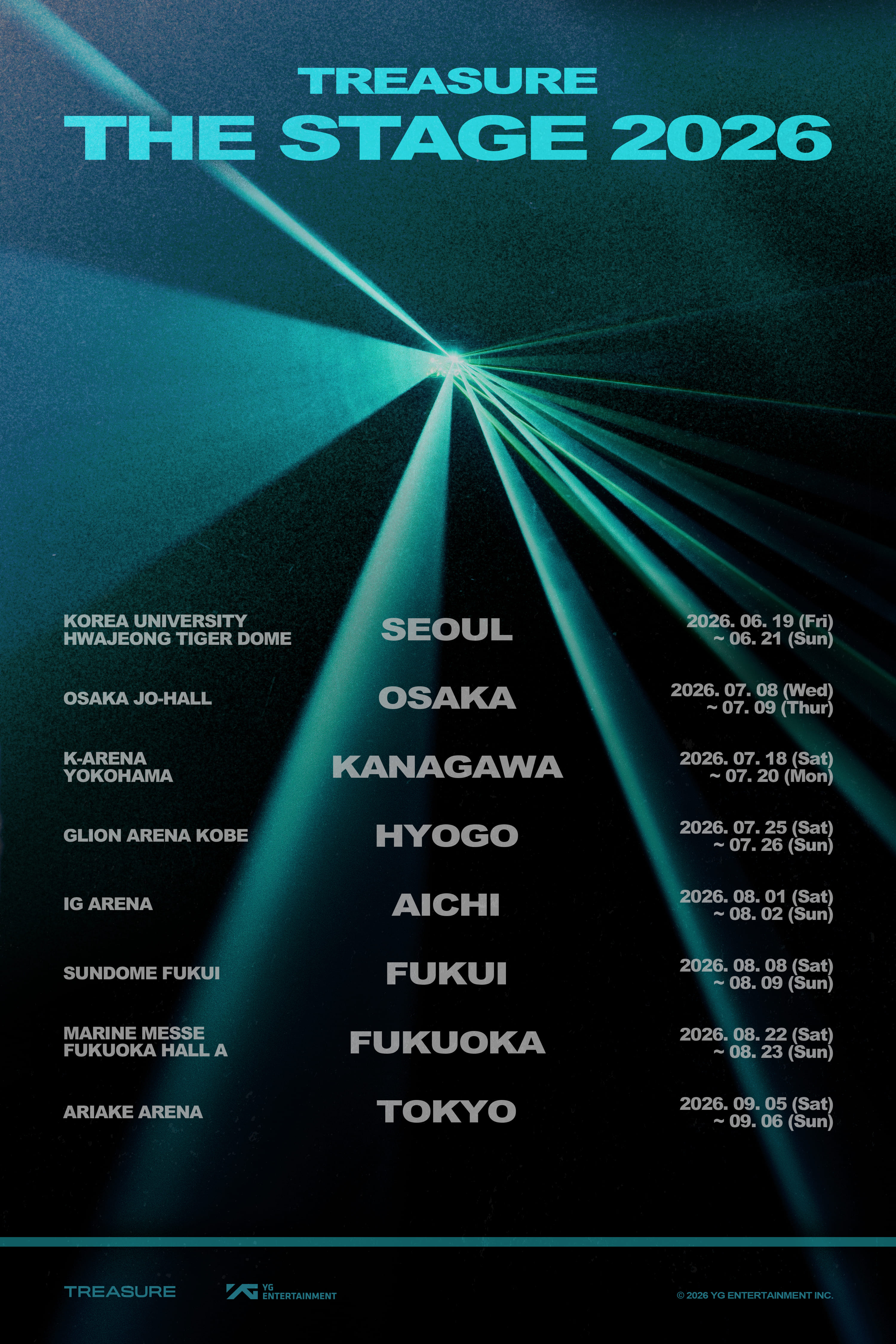 AICHI | TREASURE THE STAGE 2026 IN AICHI | IG Arena