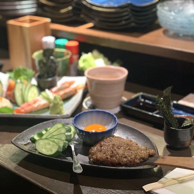 日式居酒屋 主打牛肉串燒同特色果酒