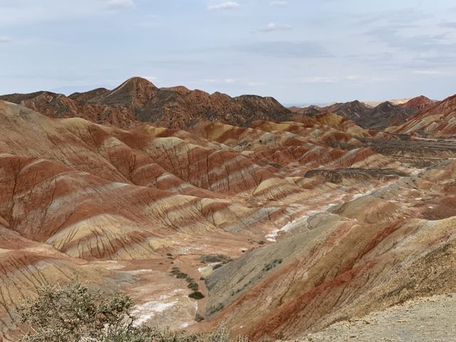 The Famous Colorful Hills of Zhangye