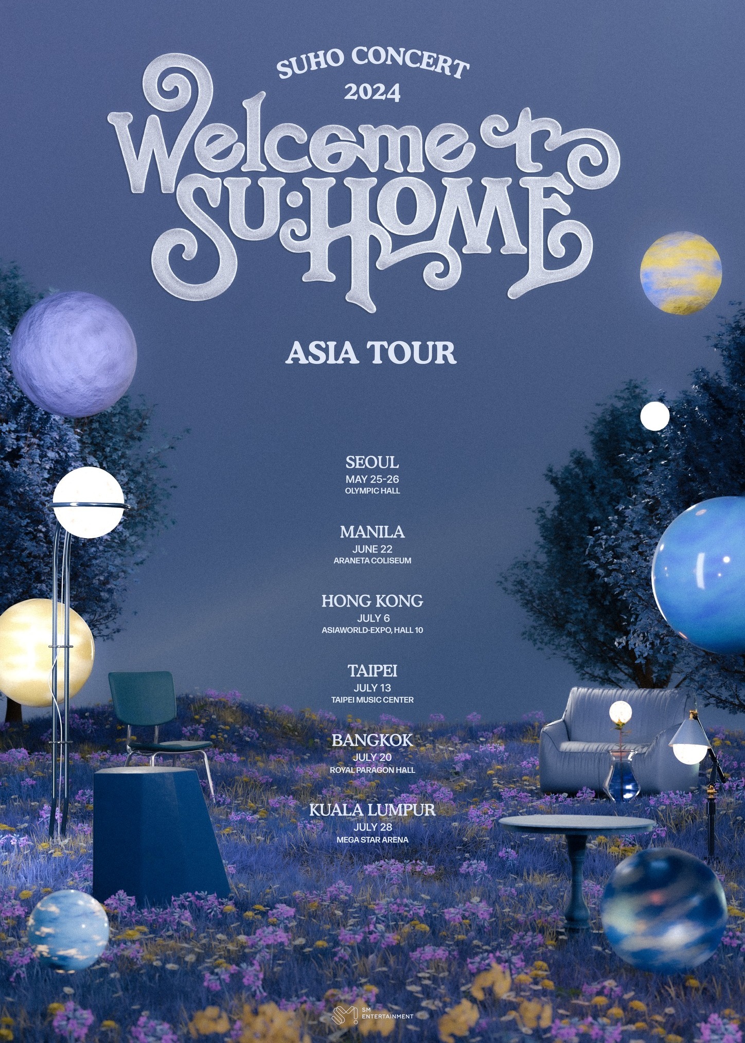 【馬來西亞吉隆坡】EXO金俊勉SUHO《SU:HOME》演唱會 | 吉隆坡