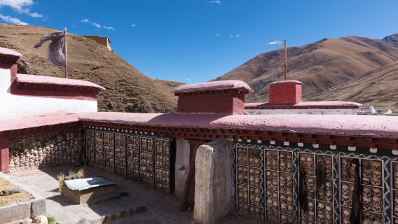 Damu Temple - Skull Wall