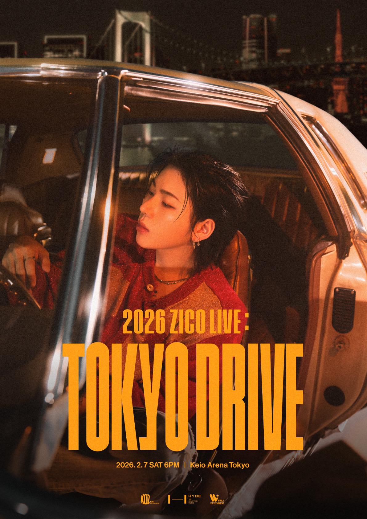 도쿄 | 2026 ZICO LIVE : TOKYO DRIVE | 무사시노노모리 종합 스포츠 플라자