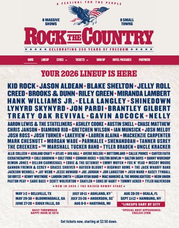 Rock The Country Ocala, FL 2026