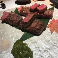 Charcoal cuisine Kobe beef Ikuta 여행 사진