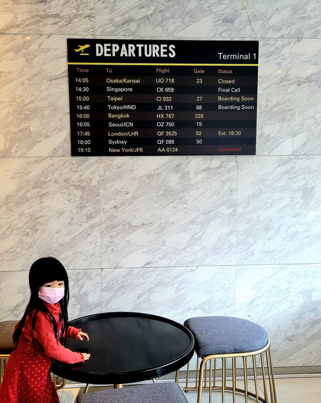 [親子去high tea] #偽機場 #搭飛機 去high tea