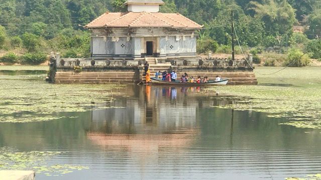 Varanga Lake Jain Temple