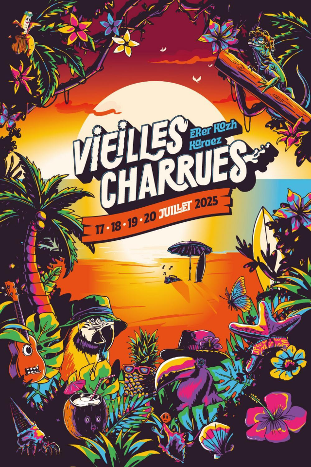 法國卡賴普盧蓋 · Les Vieilles Charrues 音樂節 2025 | 卡賴普盧蓋