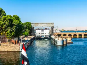 Die Schleuse von Esna