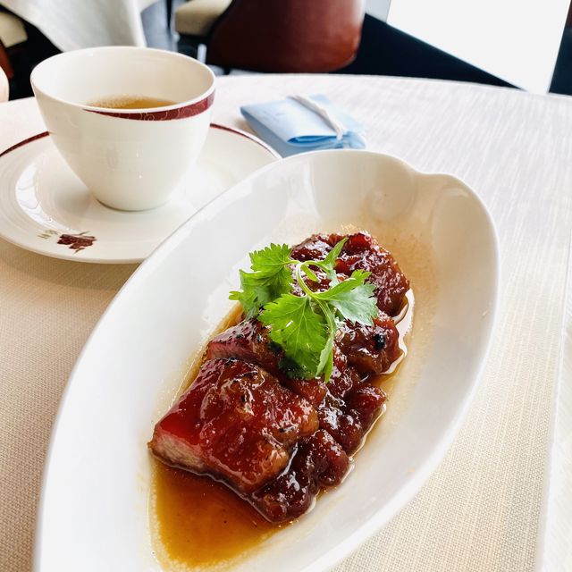天龍軒，虾肉口感扎实
