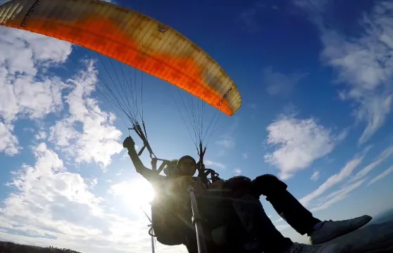 霧城滑翔基地滑翔傘體驗大小同價