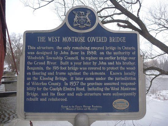 West Montrose Covered Bridge (Kissing Bridge)